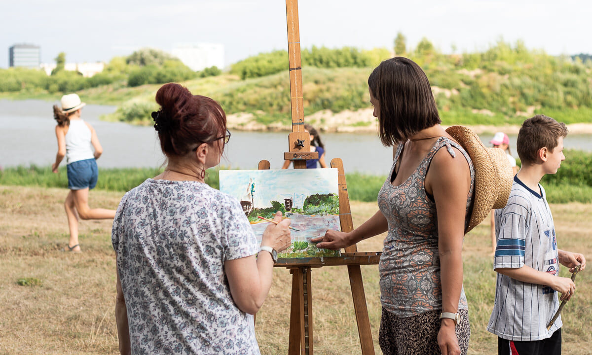 Jau šiandien Nemuno pakrantėse vyks atviri visiems plenerai 